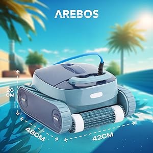 4260627428526_Vollautomatischer Schwimmbadreiniger f&uuml;r Pools Poolroboter mit APP